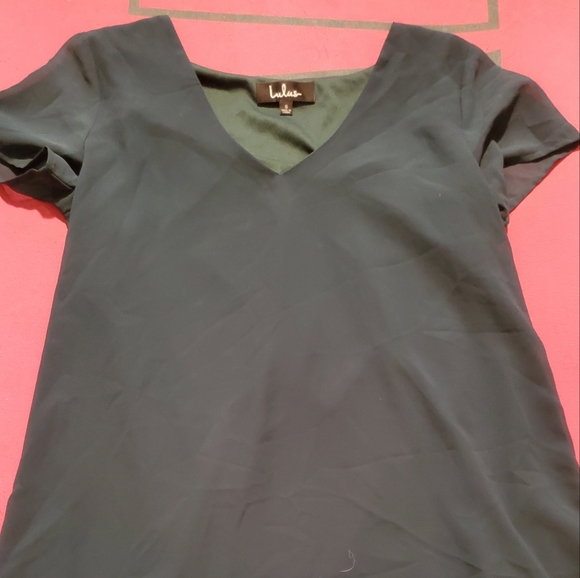 Freestyle Forest Green Shift Dress - Picture 4 of 4